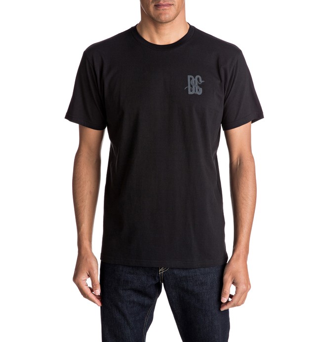 DC SNAKE SS ADYZT04071 0 Men's DC Snake Tee ADYZT04071 DC Shoes