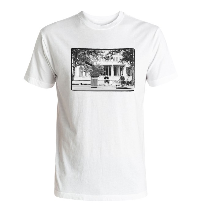 dcshoes, Men's Slam City Skates Tee, SNOW WHITE (wbb0) 0 Men's Slam City Skates Tee ADYZT04080 DC Shoes