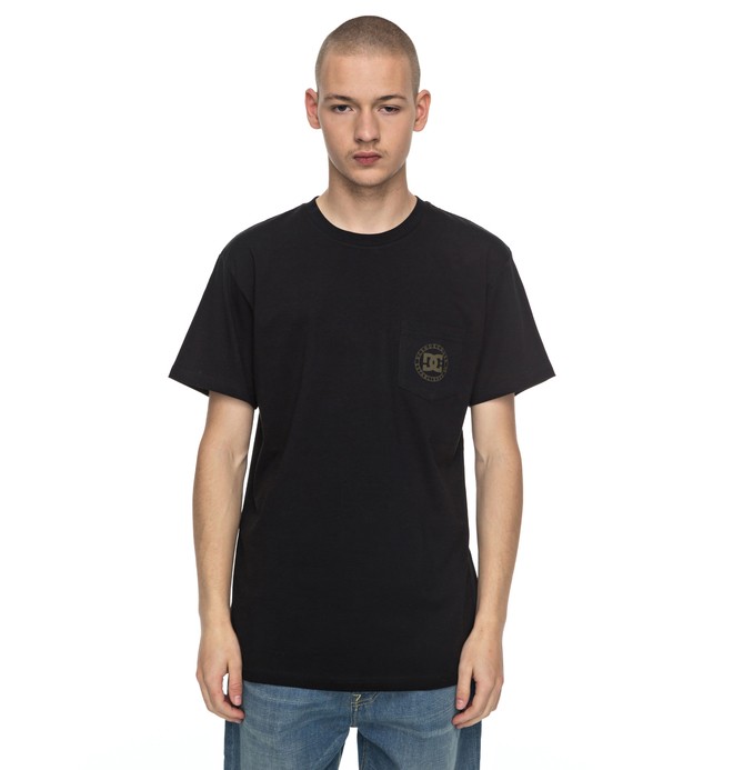 dcshoes, Men's Wheel Of Steelo Tee, BLACK (kvj0) 0 Men's Wheel Of Steelo Tee Black ADYZT04125 DC Shoes
