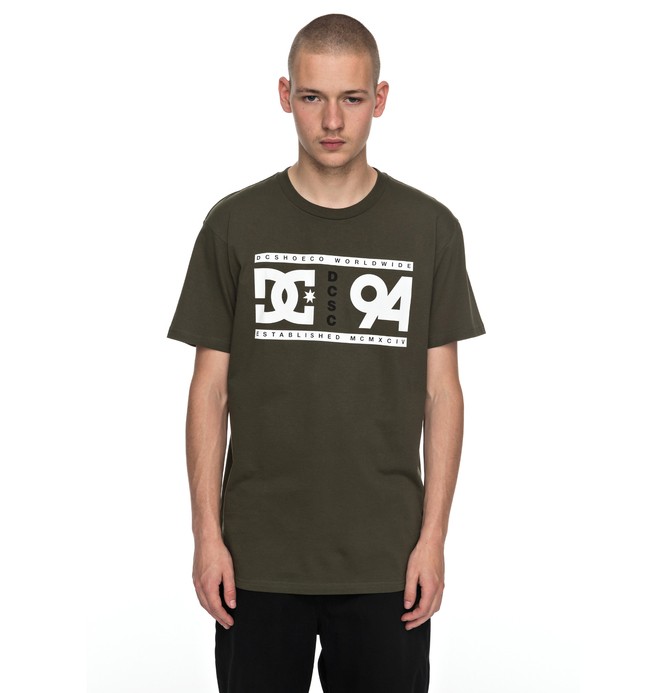 dcshoes, Men's Alley Oop Tee, FATIGUE GREEN (cqy0) 0 Men's Alley Oop Tee ADYZT04131 DC Shoes