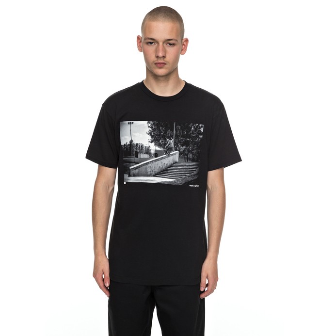 dcshoes, Men's Madars Front Board Tee, BLACK (kvj0) 0 Men's Madars Front Board Tee Black ADYZT04134 DC Shoes