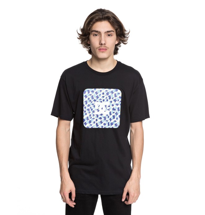 dcshoes, Men's Shuffle Face Tee, BLACK (kvj0) 0 Men's Shuffle Face Tee Black ADYZT04215 DC Shoes
