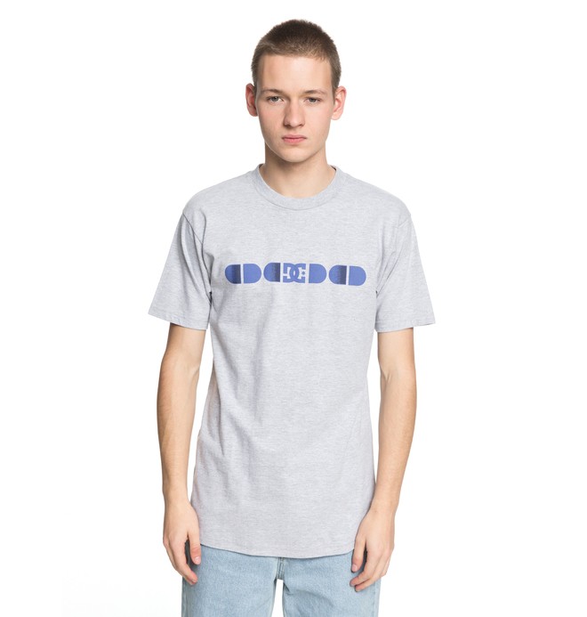 dcshoes, Men's Global Salute Tee, GREY HEATHER (knfh) 0 Men's Global Salute Tee Black ADYZT04216 DC Shoes