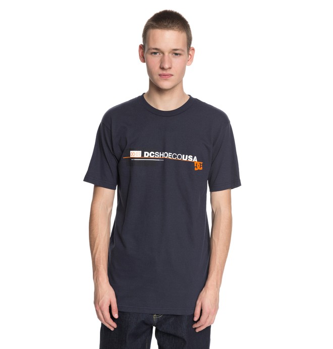 dcshoes, On My Way Tee, DARK INDIGO (byj0) 0 On My Way Tee Blue ADYZT04218 DC Shoes