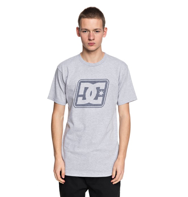 dcshoes, Men's Endless Tee, GREY HEATHER (knfh) 0 Men's Endless Tee Black ADYZT04227 DC Shoes
