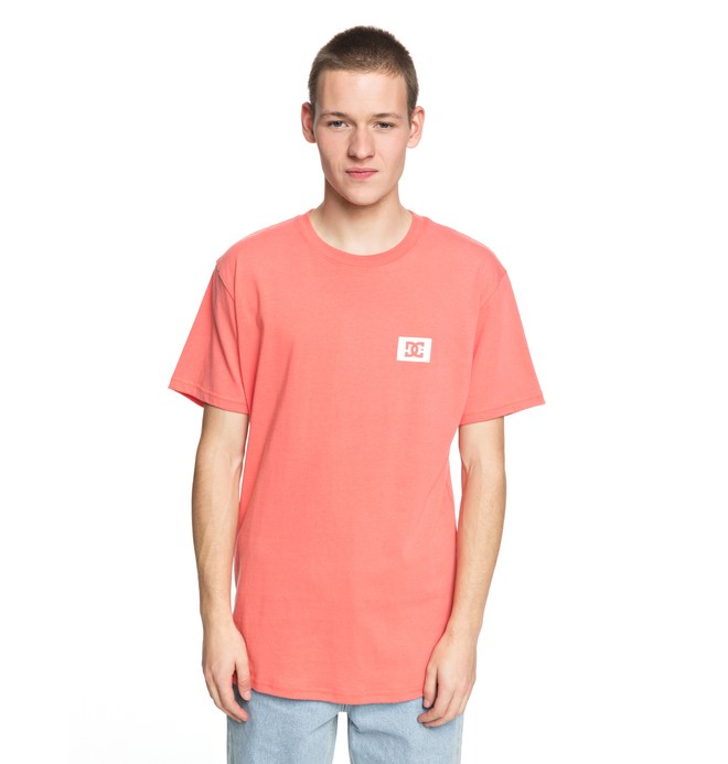 dcshoes, Men's Stage Box Tee, PORCELAIN ROSE (mke0) 0 Men's Stage Box Tee Pink ADYZT04245 DC Shoes