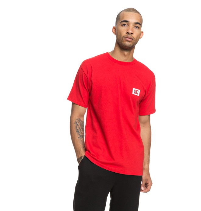 dcshoes, Men's Stage Box Tee, TANGO RED (rrh0) 0 Men's Stage Box Tee Red ADYZT04245 DC Shoes