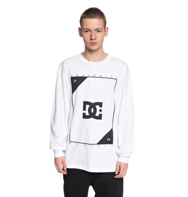 THEORY LS ADYZT04246 0 Men's Theory Long Sleeve Tee ADYZT04246 DC Shoes