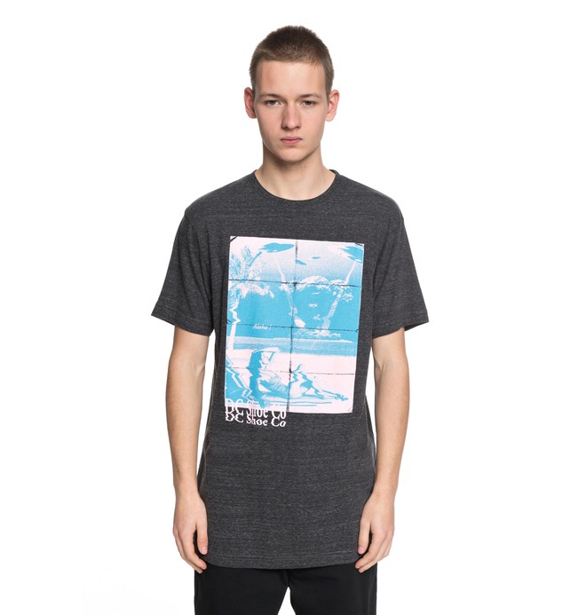 dcshoes, Men's Start End Tee, BLACK (kvj0) 0 Men's Start End Tee Black ADYZT04248 DC Shoes