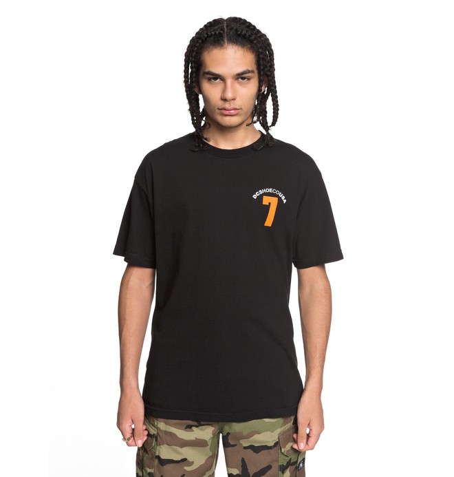 dcshoes, Lucky Seven - T-Shirt, BLACK (kvj0) 0 Lucky Seven - T-Shirt Schwarz ADYZT04256 DC Shoes