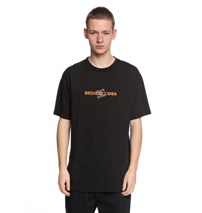 dcshoes, Round Reflect - T-Shirt, BLACK (kvj0) 0 Round Reflect - T-Shirt Schwarz ADYZT04257 DC Shoes