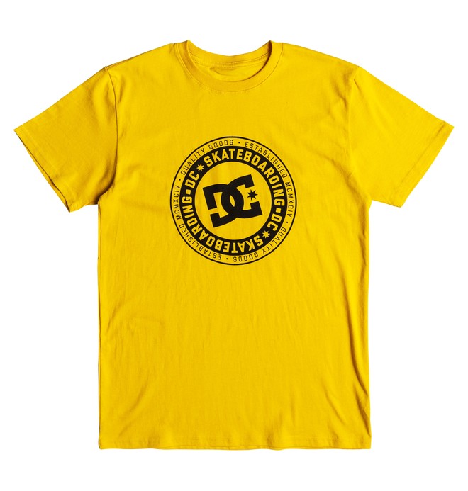 dcshoes, Letterstress Tee, OLD GOLD (ykf0) 0 Letterstress Tee ADYZT04287 DC Shoes