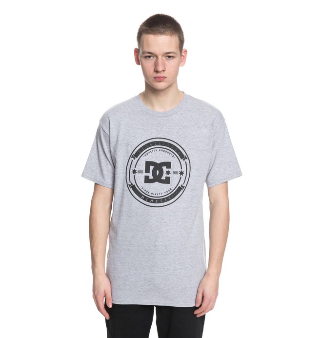 dcshoes, Camiseta Brodkast, GREY HEATHER (knfh) 0 Camiseta Brodkast Negro ADYZT04288 DC Shoes