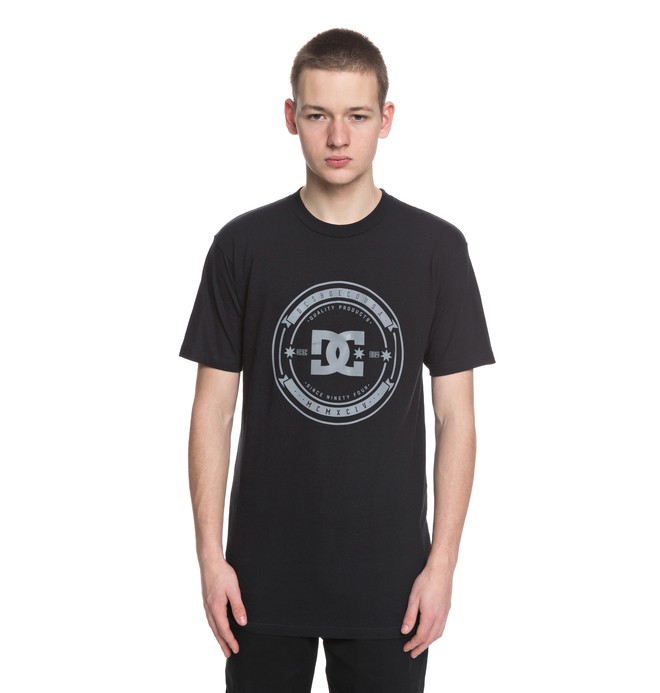 dcshoes, Brodkast Tee, BLACK (kvj0) 0 Brodkast Tee Black ADYZT04288 DC Shoes