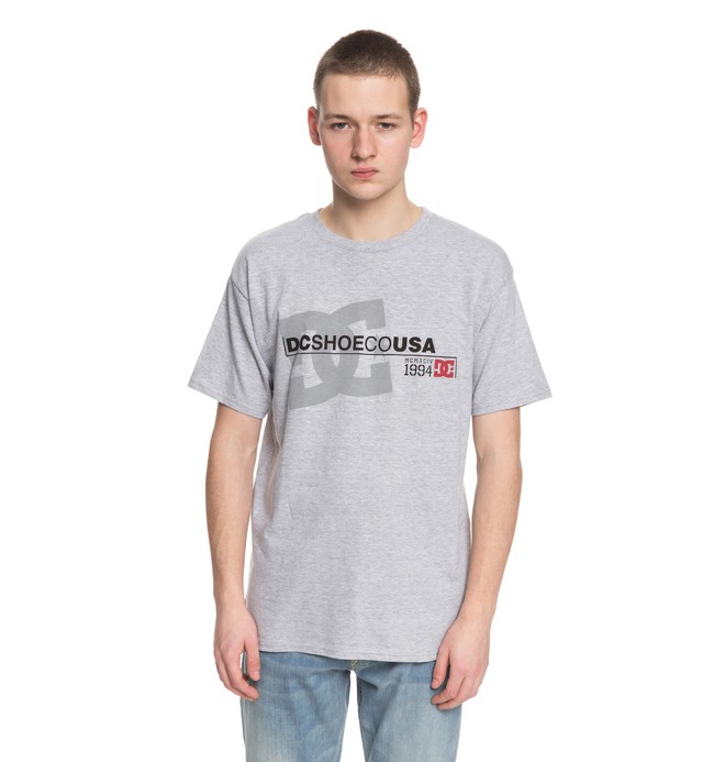 dcshoes, Declined Tee, HEATHER GREY (knfh) 0 Declined Tee Black ADYZT04293 DC Shoes