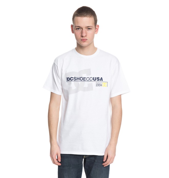 dcshoes, Declined Tee, WHITE (wbb0) 0 Declined Tee White ADYZT04293 DC Shoes