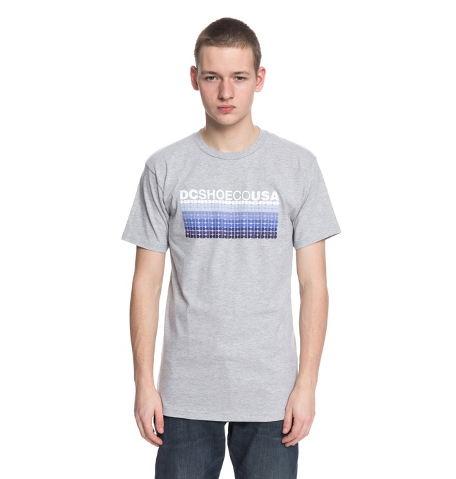dcshoes, Camiseta Blockade, HEATHER GREY (knfh) 0 Camiseta Blockade ADYZT04298 DC Shoes
