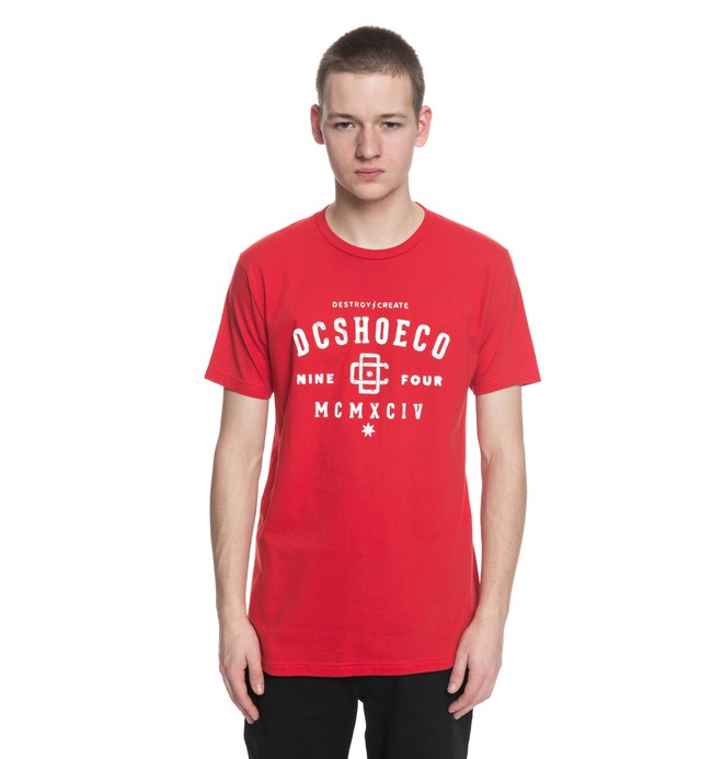 dcshoes, Abridged Tee, TANGO RED (rrh0) 0 Abridged Tee ADYZT04300 DC Shoes