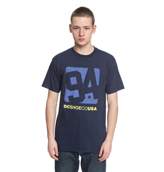 dcshoes, Arched - T-Shirt, SODALITE BLUE (byb0) 0 Arched - T-Shirt Blue ADYZT04306 DC Shoes