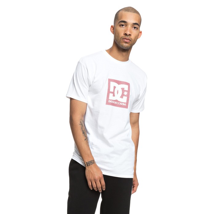 dcshoes, Pill Boxing Tee, SNOW WHITE (wbb0) 0 Pill Boxing Tee White ADYZT04375 DC Shoes