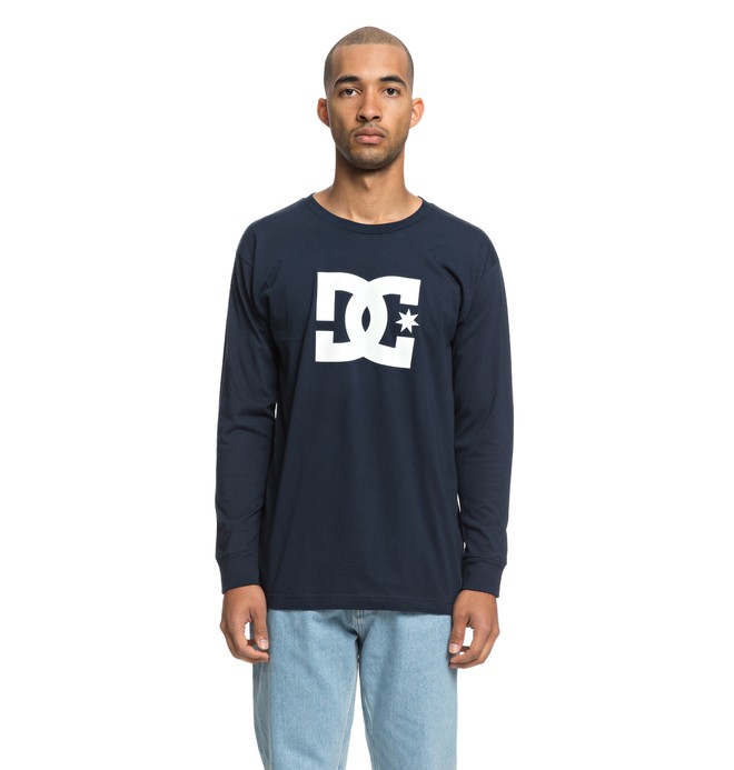dcshoes, Star Long Sleeve Tee, SODALITE BLUE (byb0) 0 Star Long Sleeve Tee Blue ADYZT04376 DC Shoes
