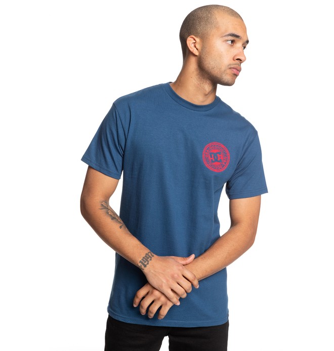 dcshoes, Circle Star Tee, SODALITE BLUE (byb0) 0 Circle Star Tee Blue ADYZT04377 DC Shoes