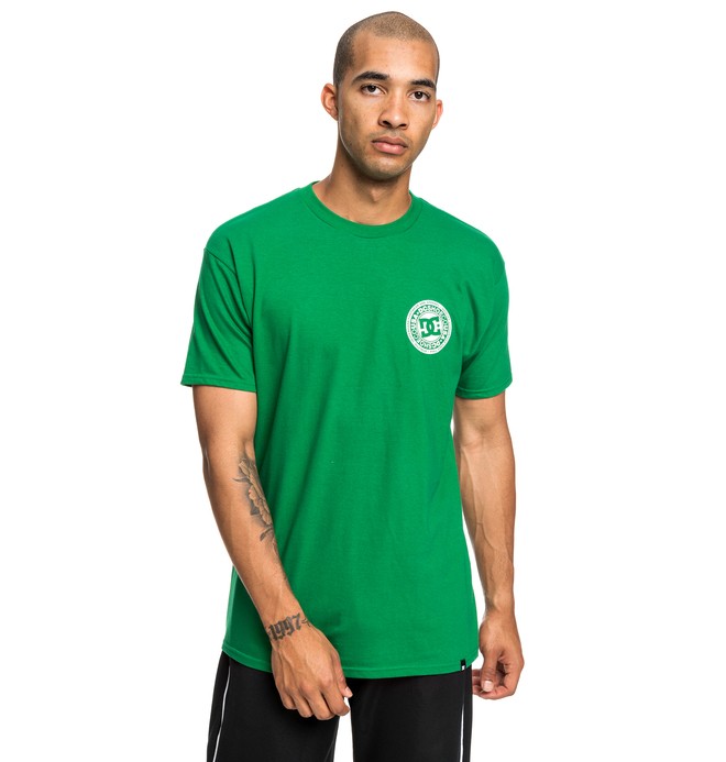 dcshoes, Circle Star Tee, AMAZON (grr0) 0 Circle Star Tee Green ADYZT04377 DC Shoes