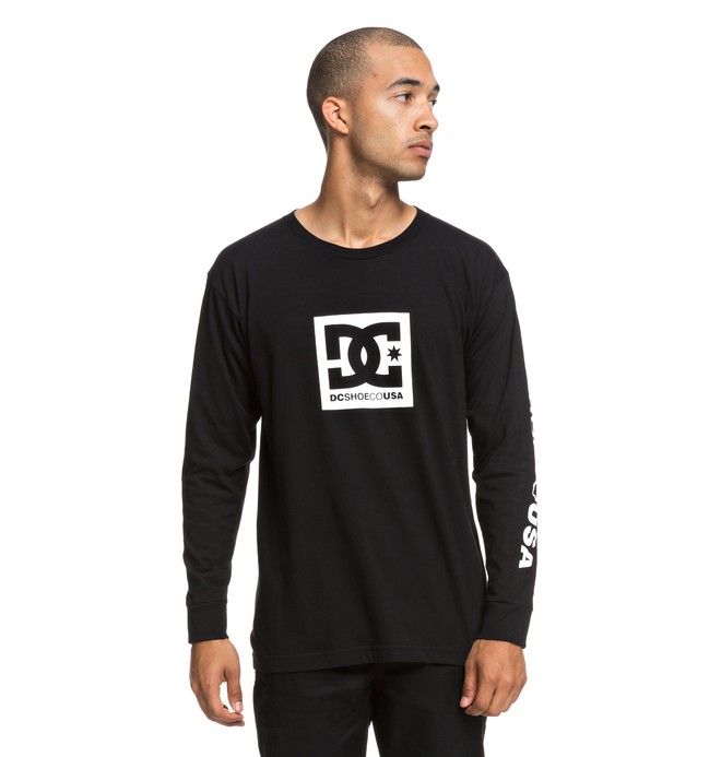 dcshoes, SQUARE STAR LS, BLACK (kvj0) 0 SQUARE STAR LS Black ADYZT04383 DC Shoes