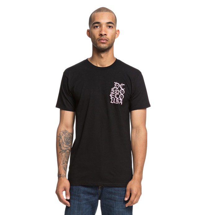 dcshoes, No Liberty Tee, BLACK (kvj0) 0 No Liberty Tee Black ADYZT04392 DC Shoes
