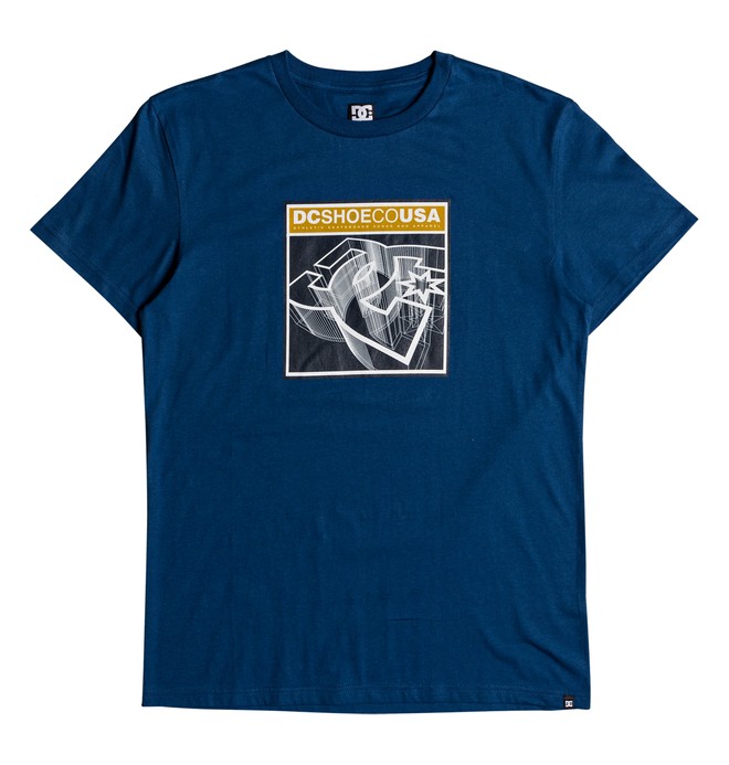 dcshoes, Men's Terrain Tee, SODALITE BLUE (byb0) 0 Men's Terrain Tee Blue ADYZT04401 DC Shoes