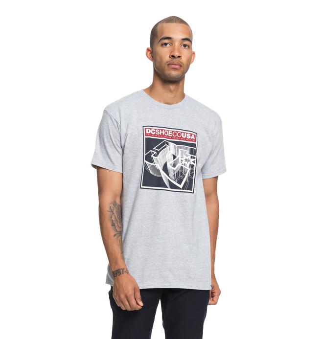 dcshoes, Terrain Tee, HEATHER GREY (htr) 0 Terrain Tee Grey ADYZT04401 DC Shoes