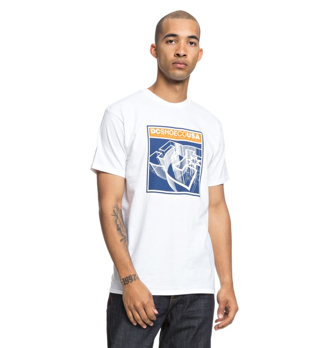 dcshoes, Terrain Tee, WHITE (wbb0) 0 Terrain Tee White ADYZT04401 DC Shoes