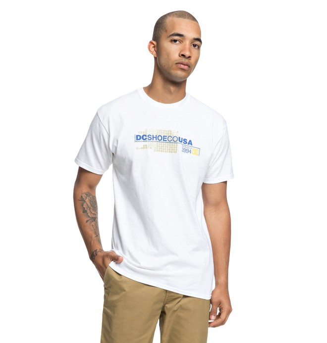 dcshoes, Flipgrade Tee, WHITE (wbb0) 0 Flipgrade Tee White ADYZT04422 DC Shoes