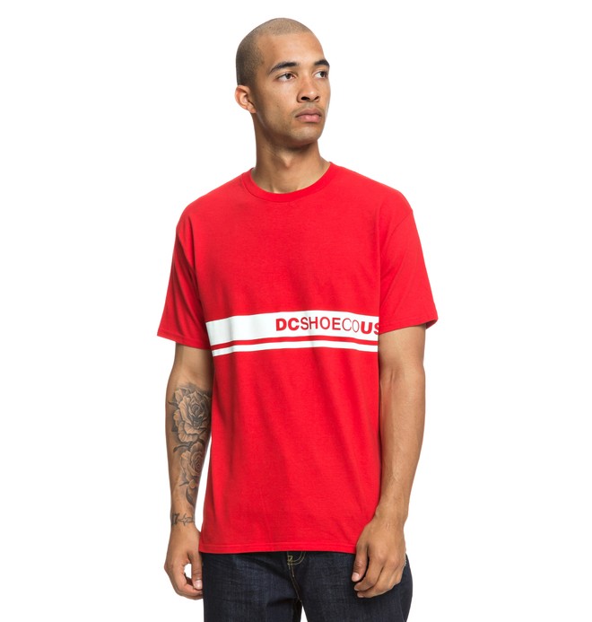 dcshoes, Bloklyn Tee, TANGO RED (rrh0) 0 Bloklyn Tee Red ADYZT04442 DC Shoes