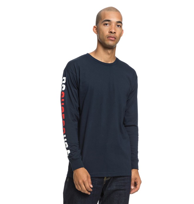 dcshoes, Budge Long Sleeve Tee, SODALITE BLUE (byb0) 0 Budge Long Sleeve Tee Blue ADYZT04444 DC Shoes