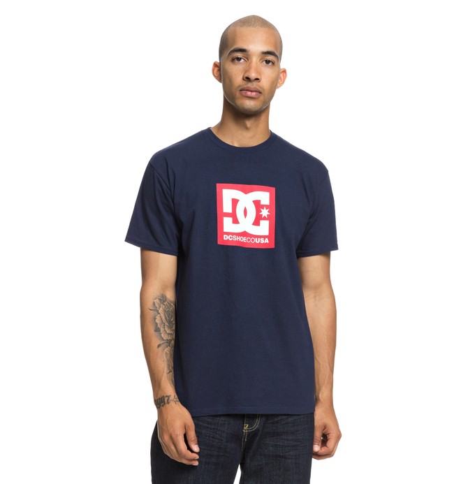 dcshoes, Square Star Tee, SODALITE BLUE (byb0) 0 Square Star Tee Blue ADYZT04464 DC Shoes