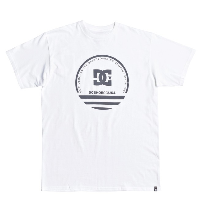 dcshoes, Fatal Sting Tee, SNOW WHITE (wbb0) 0 Fatal Sting Tee White ADYZT04507 DC Shoes
