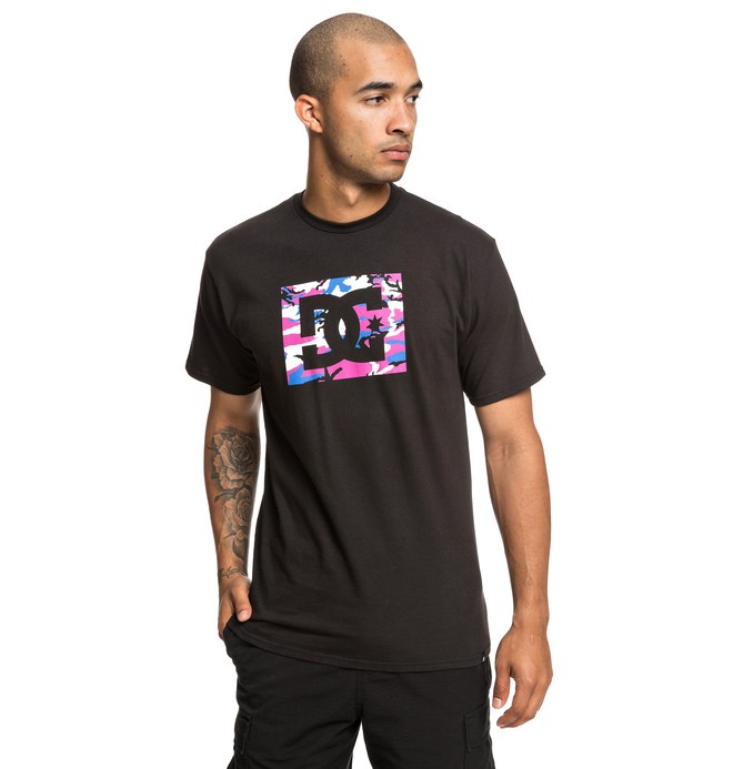 dcshoes, Blocked Camo Tee, BLACK (kvj0) 0 Blocked Camo Tee Black ADYZT04510 DC Shoes