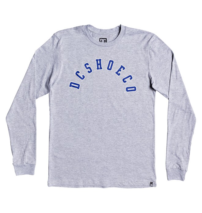 dcshoes, Deecee Long Sleeve Tee, GREY HEATHER (knfh) 0 Deecee Long Sleeve Tee Black ADYZT04511 DC Shoes