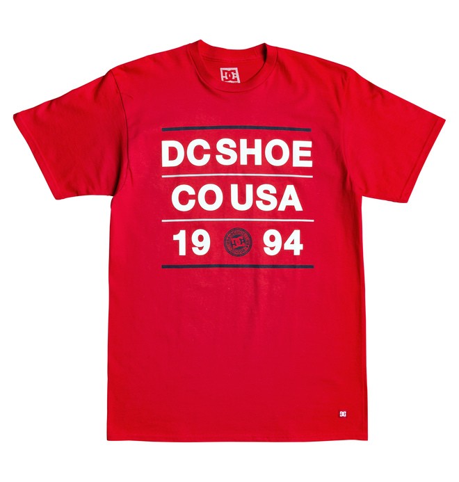 dcshoes, Property Tee, RACING RED (rqr0) 0 Property Tee Red ADYZT04512 DC Shoes