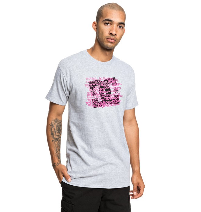 dcshoes, Spread Tee, GREY HEATHER (knfh) 0 Spread Tee Black ADYZT04513 DC Shoes