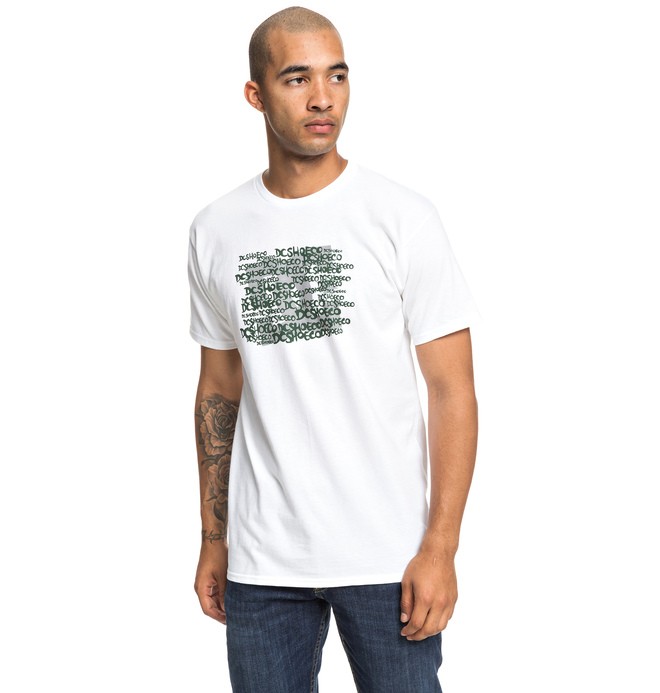 dcshoes, Spread Tee, SNOW WHITE (wbb0) 0 Spread Tee White ADYZT04513 DC Shoes