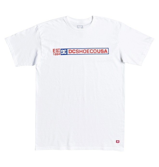 dcshoes, Rated R Tee, SNOW WHITE (wbb0) 0 Rated R Tee White ADYZT04516 DC Shoes