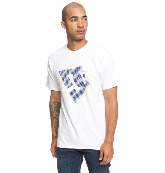 dcshoes, Fourtex Tee, SNOW WHITE (wbb0) 0 Fourtex Tee White ADYZT04518 DC Shoes