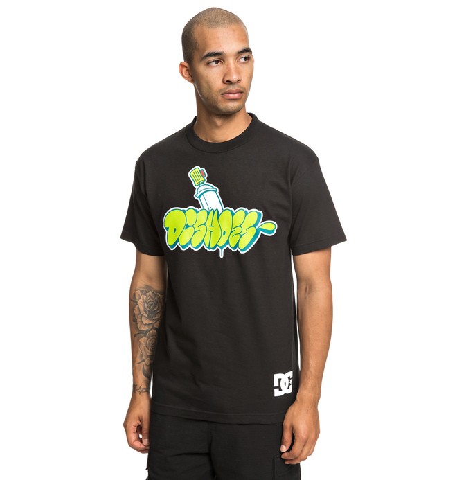 dcshoes, Throwy Tee, BLACK (kvj0) 0 Throwy Tee Black ADYZT04529 DC Shoes