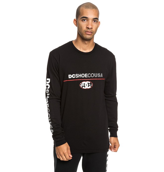 dcshoes, Paktrak Long Sleeve Tee, BLACK (kvj0) 0 Paktrak Long Sleeve Tee Black ADYZT04540 DC Shoes