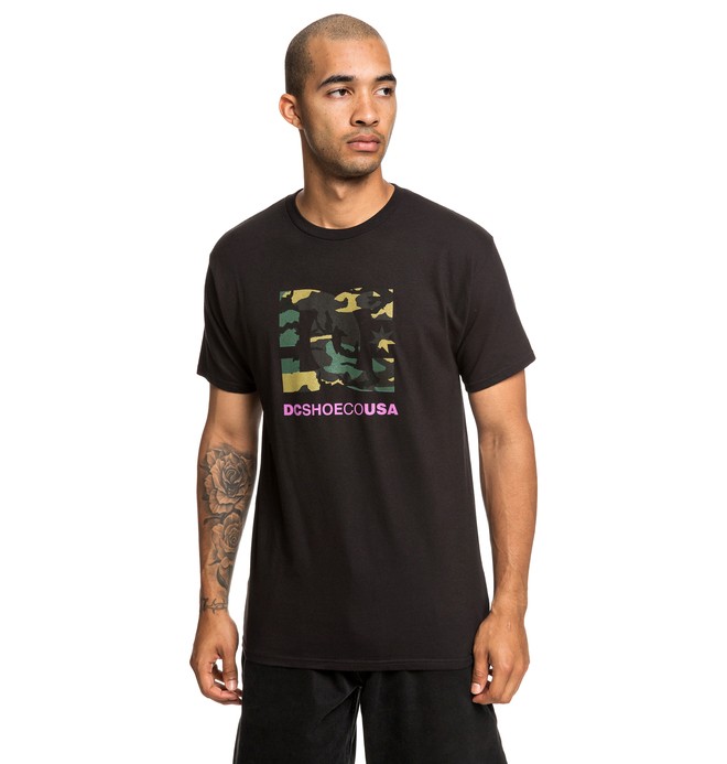 dcshoes, Camo Fill Tee, BLACK (kvj0) 0 Camo Fill Tee Black ADYZT04541 DC Shoes