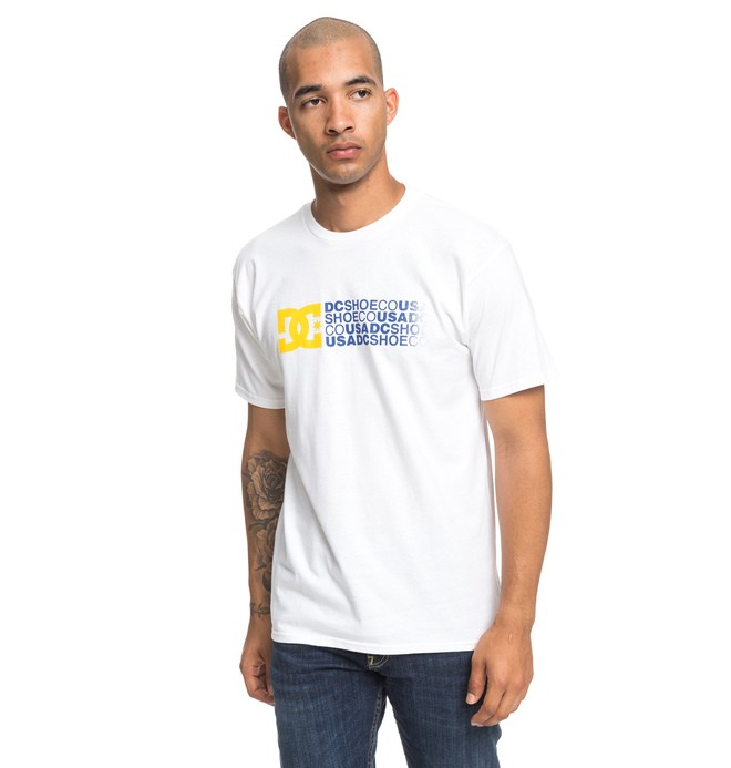dcshoes, Bgrade Tee, SNOW WHITE (wbb0) 0 Bgrade Tee White ADYZT04555 DC Shoes