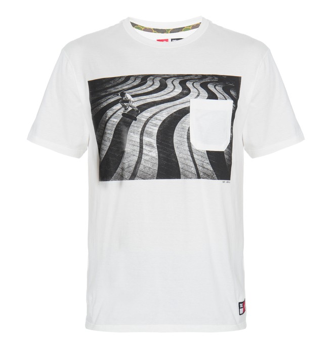 dcshoes, Camiseta Masculina Manga Curta Estampada DC Shoes, WHITE (wht) 0 Camiseta Masculina Manga Curta Estampada DC Shoes Branco BR61142781 DC Shoes