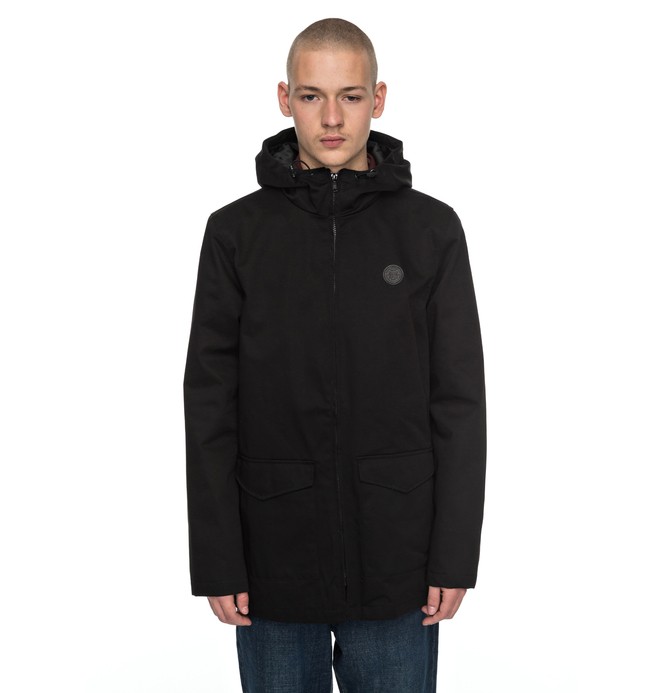 dcshoes, DC JAQUETA EXFORD IMP, ANTHRACITE (kvj0) 0 DC JAQUETA EXFORD IMP Preto BR64451235 DC Shoes